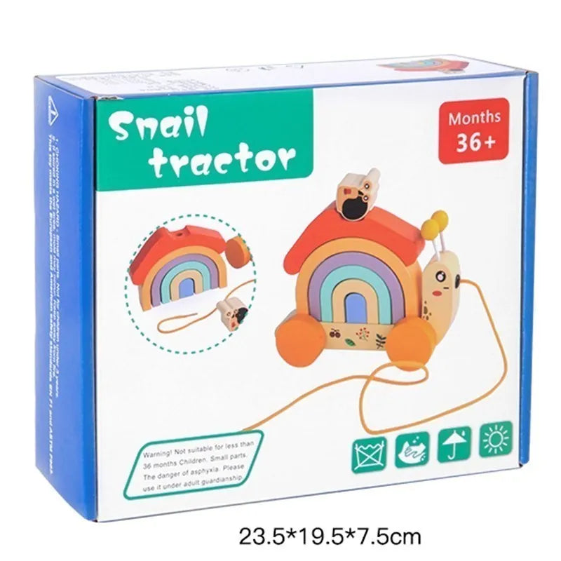 Montessori Snail Rally Car