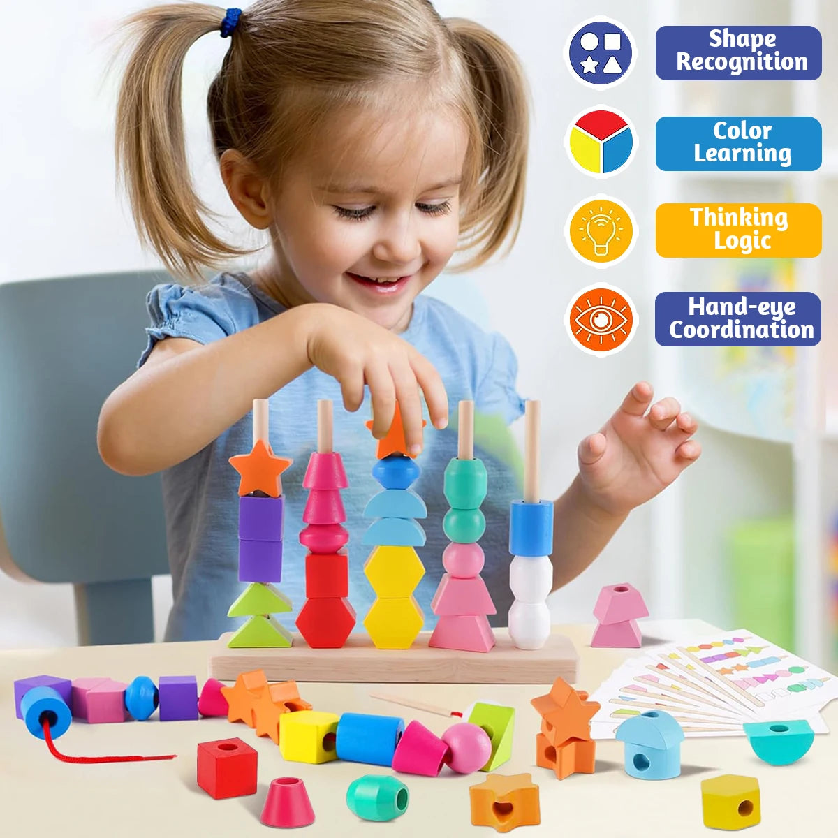 Montessori Stacking Blocks