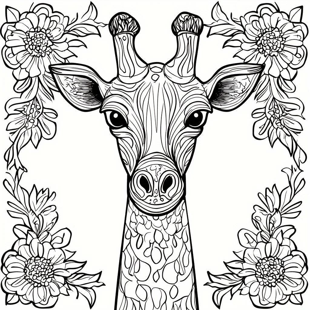 Mandala Animals Colouring Book