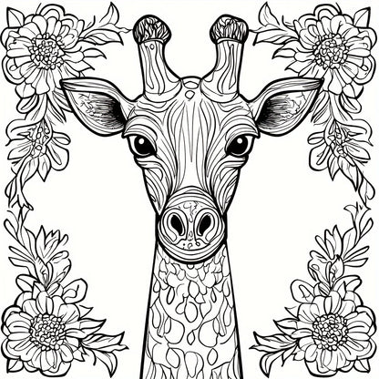 Mandala Animals Colouring Book