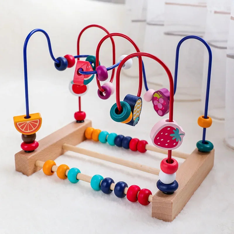 Montessori Roller Coaster Bead Maze