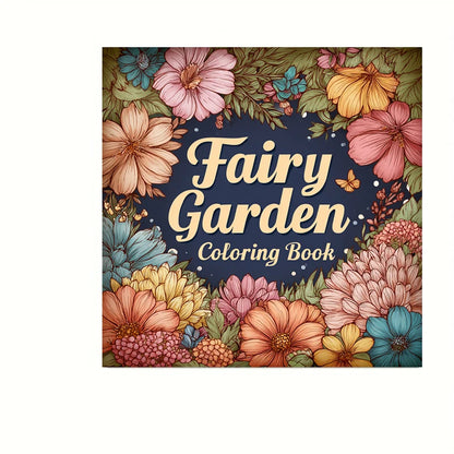 Fairy Garden Colouring Book